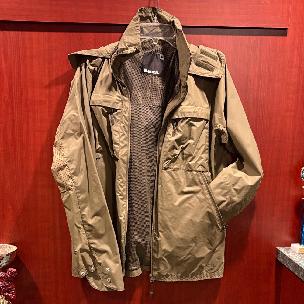 Bench Men's Khaki Green Field Jacket